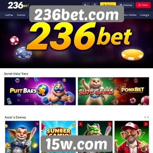Variedade de jogos disponíveis em 236bet.com